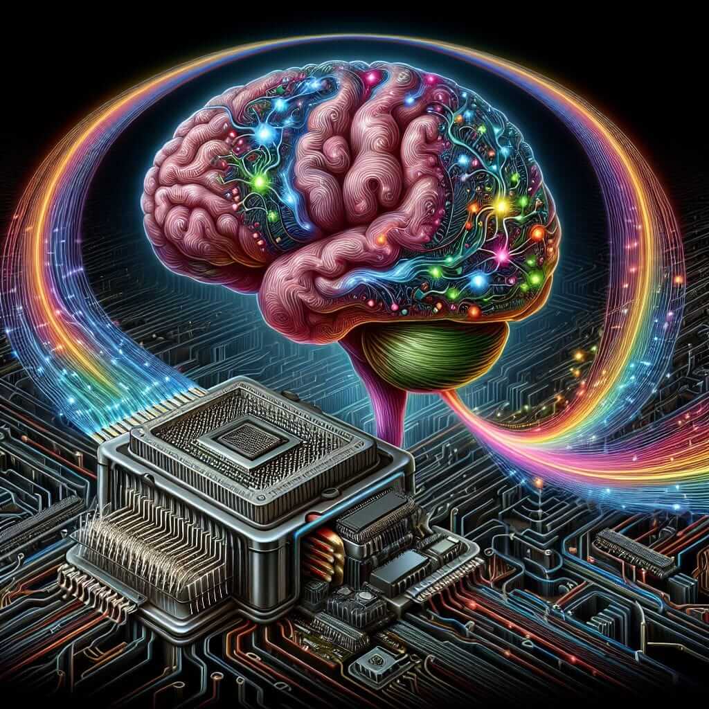 Brain-Computer Interface Illustration