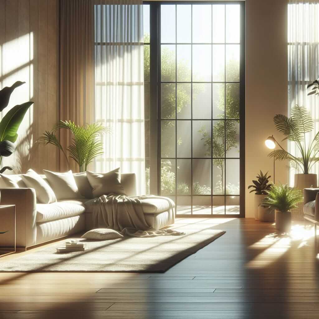 Bright and Airy Living Room