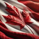 Canadian Flag and Maple Leaf