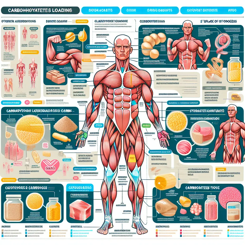 Carbohydrate Loading Diagram