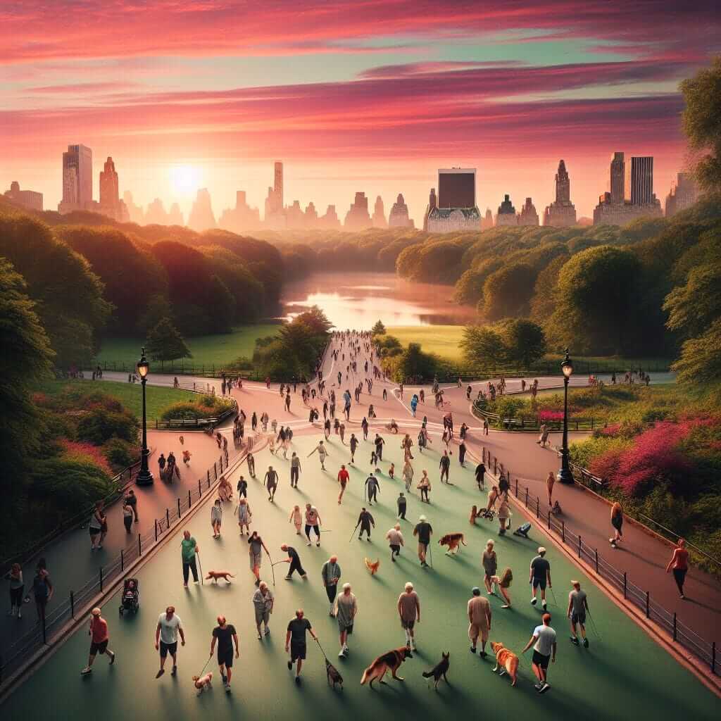 Central Park Sunrise