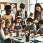 Children with behavioral challenges in classroom