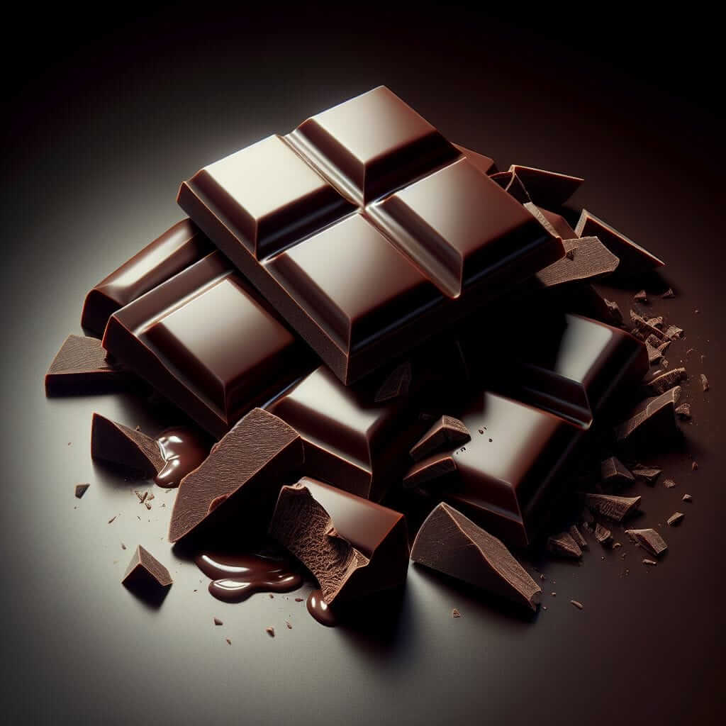 chocolate bar pieces