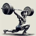 Clean and jerk weightlifting technique