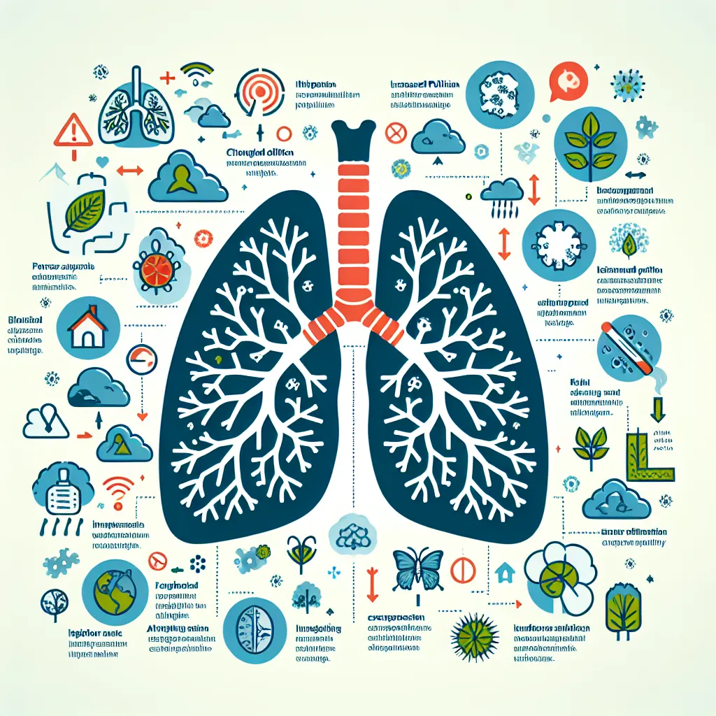 Climate change impact on respiratory health