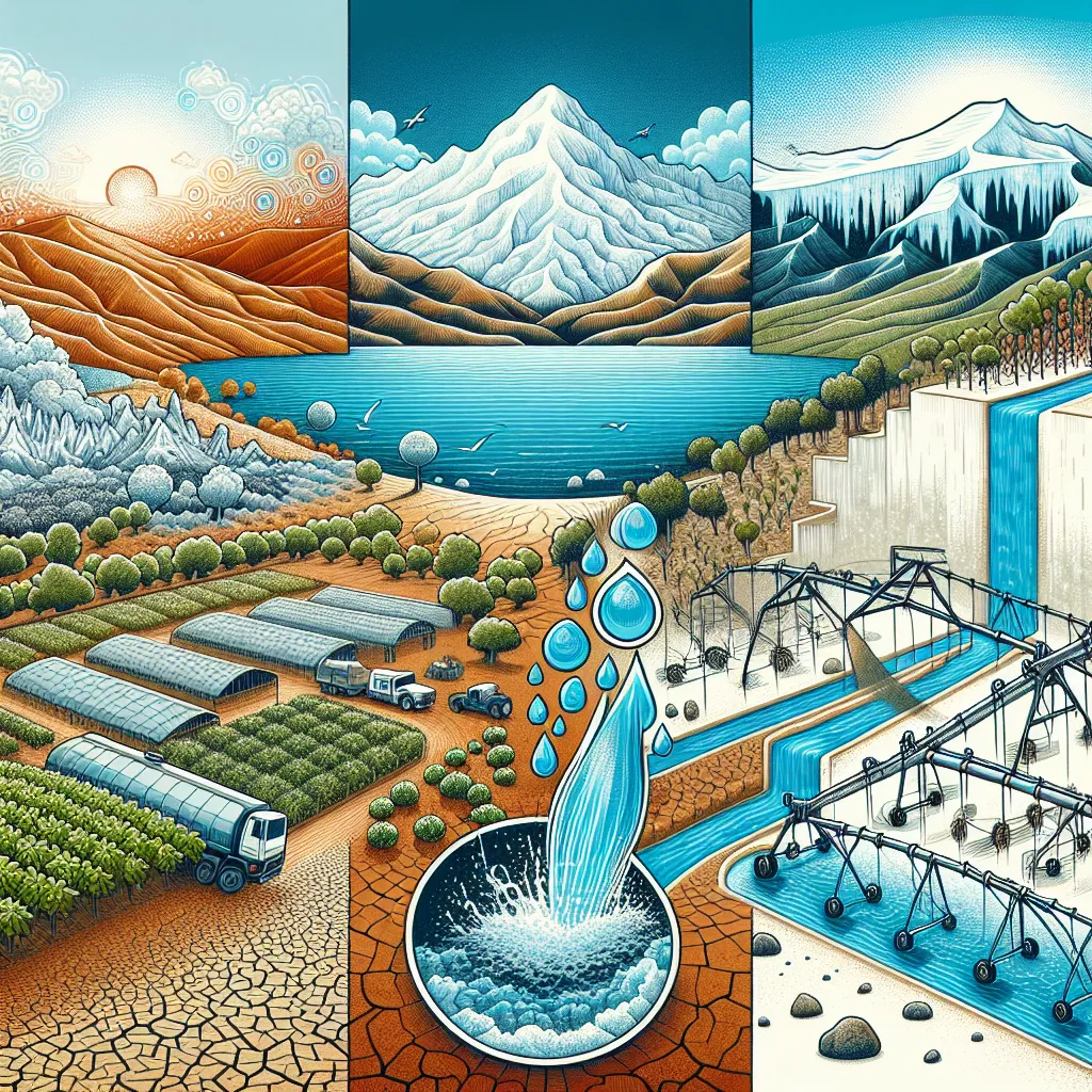 Climate change and water scarcity