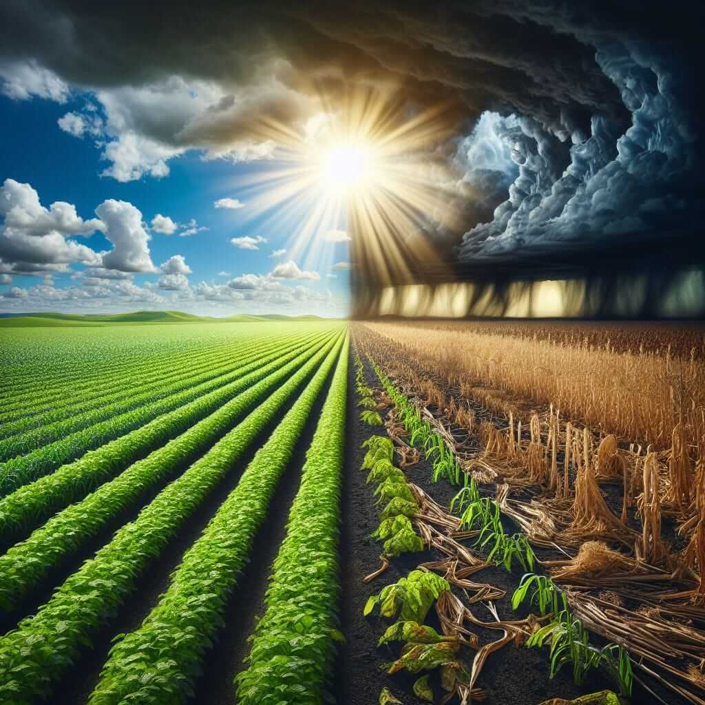 Impact of Climate Change on Crops