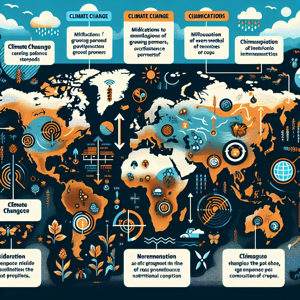 Impact of climate change on agriculture