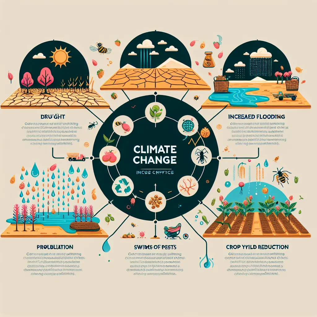 Climate change impact on agriculture