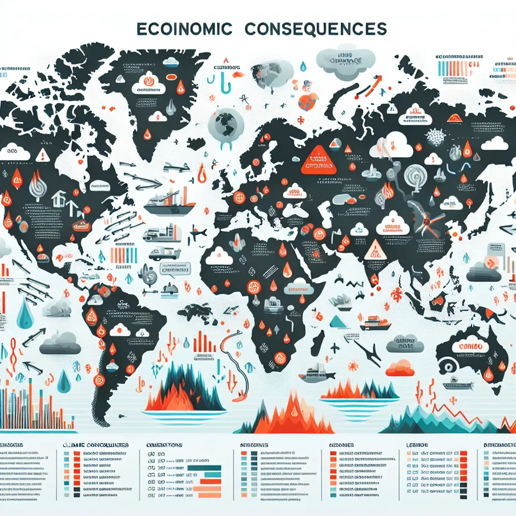 Climate change impact on global economy