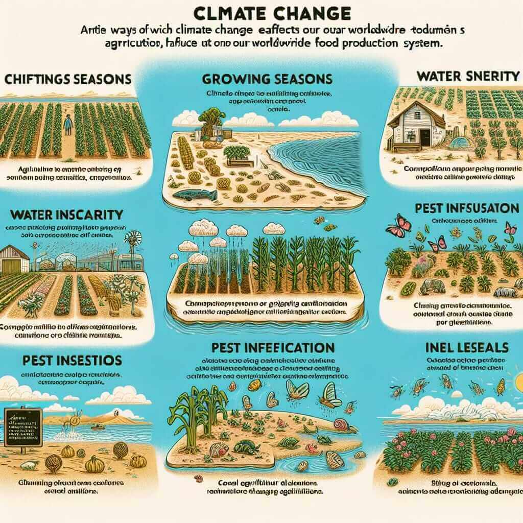 The Impact of Climate Change on Global Food Production