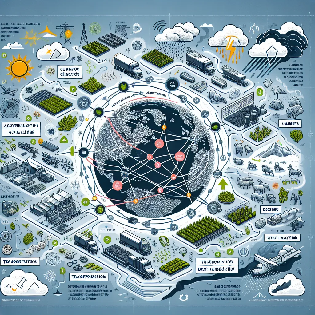 Climate change affecting global food supply