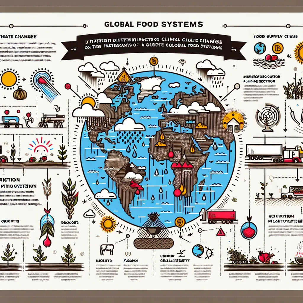 Climate change impact on food production