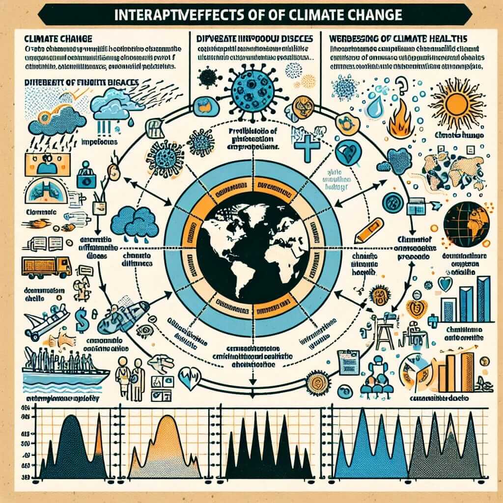 Impacts of climate change on global health