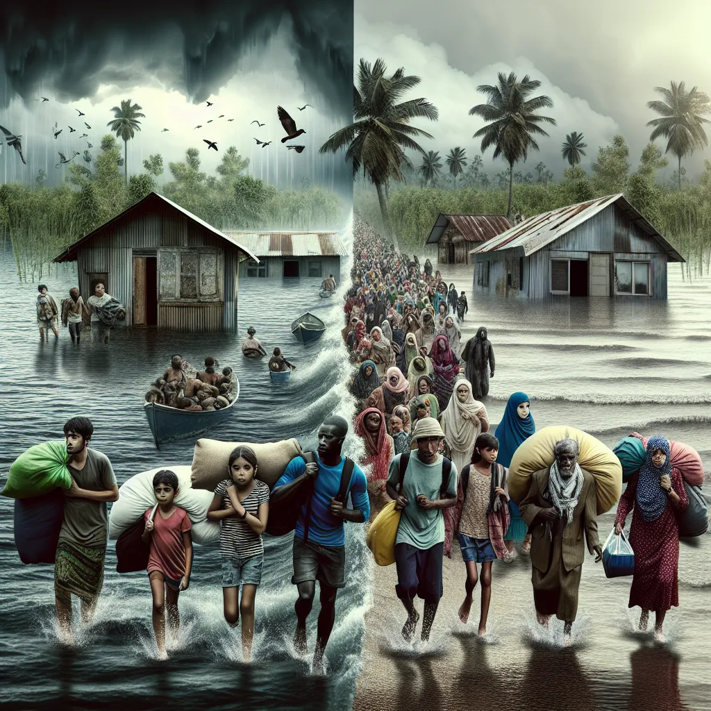 Climate change impact on migration