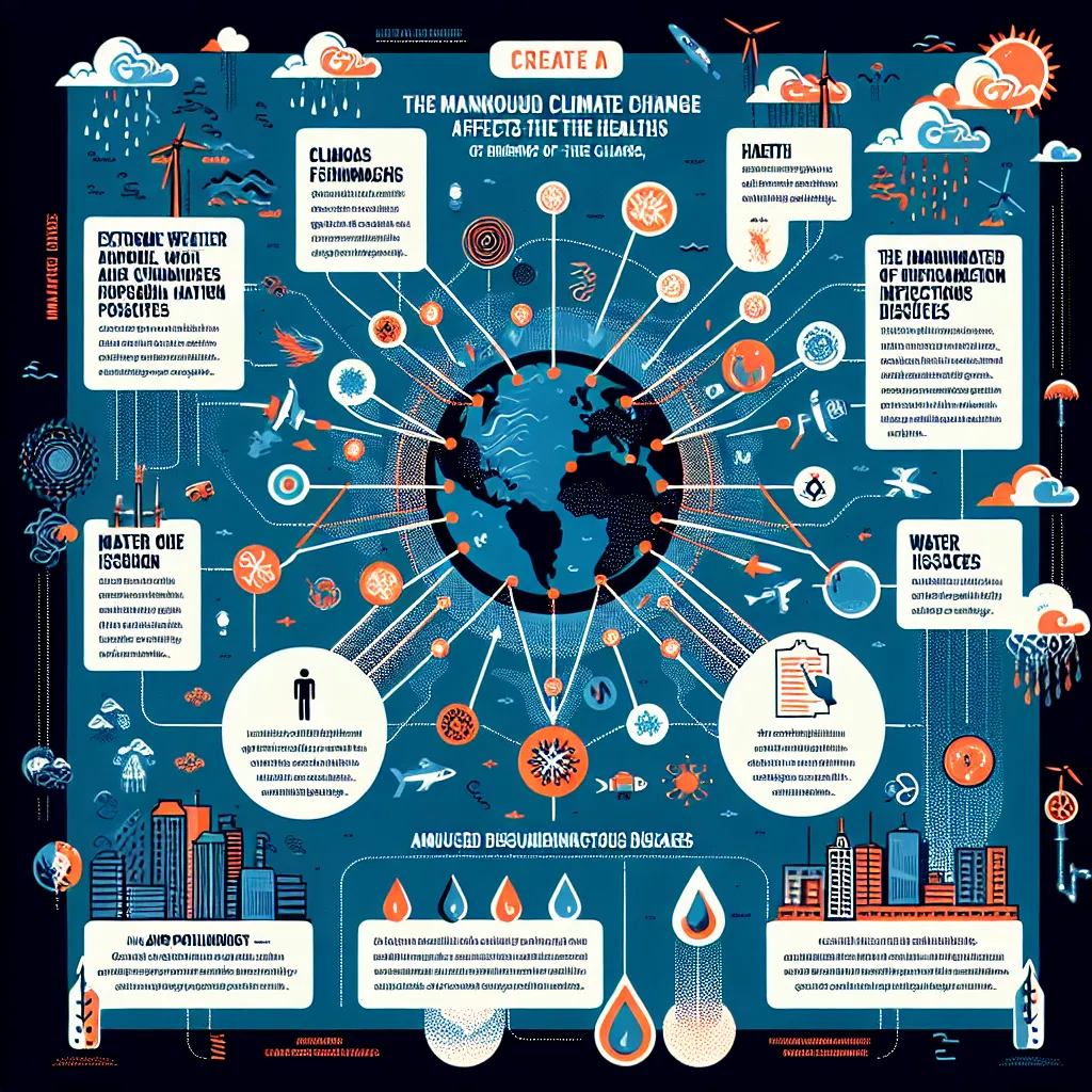 Climate change impacts on public health