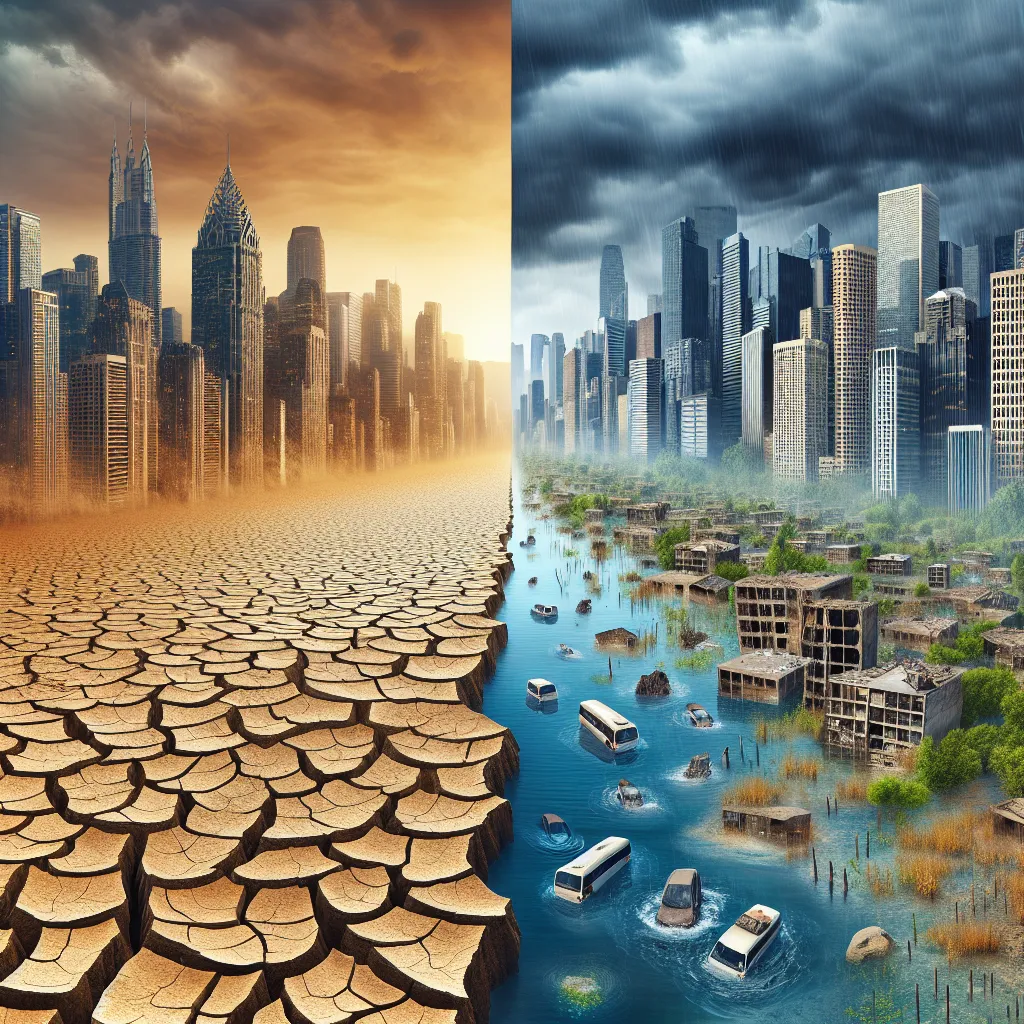 Climate change impact on water resources