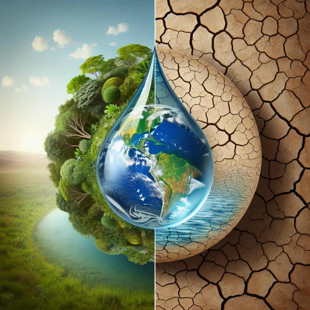 Climate change impact on water resources