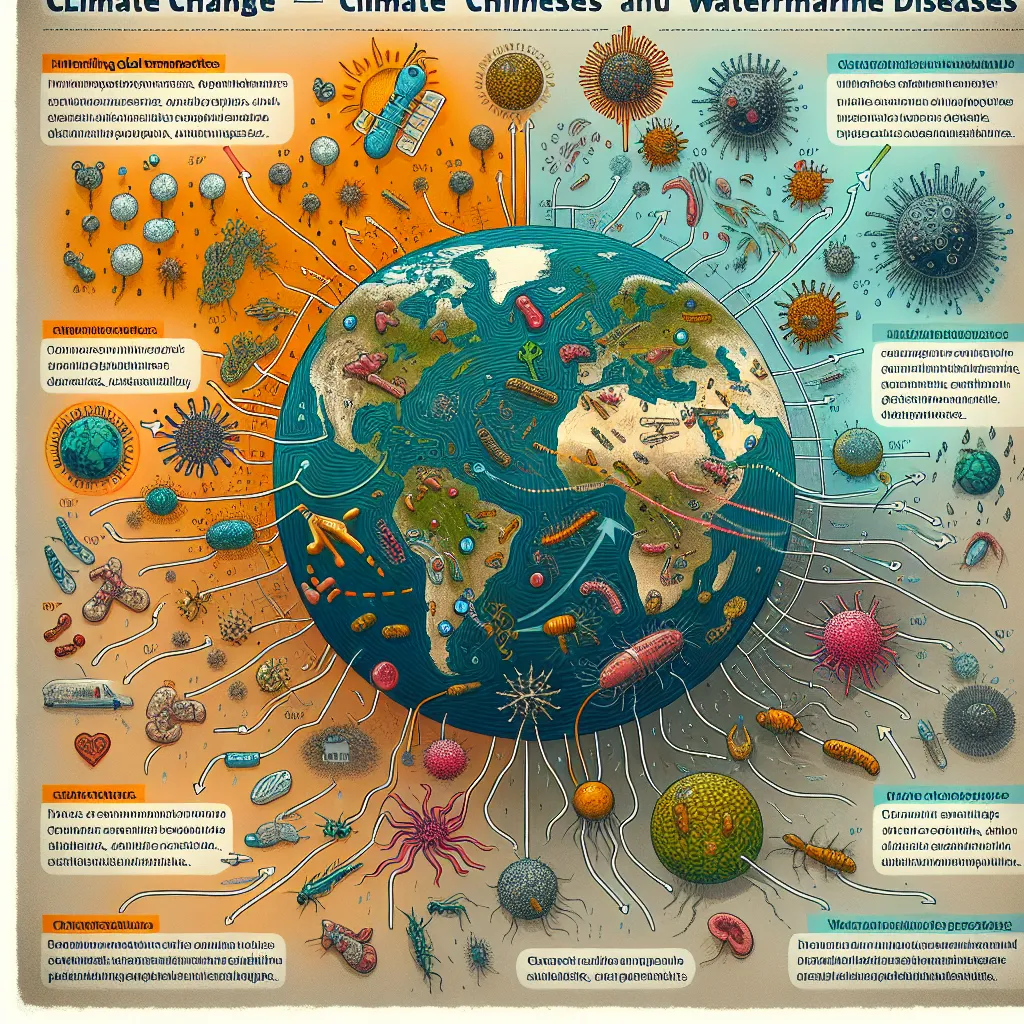 Climate change impact on waterborne diseases