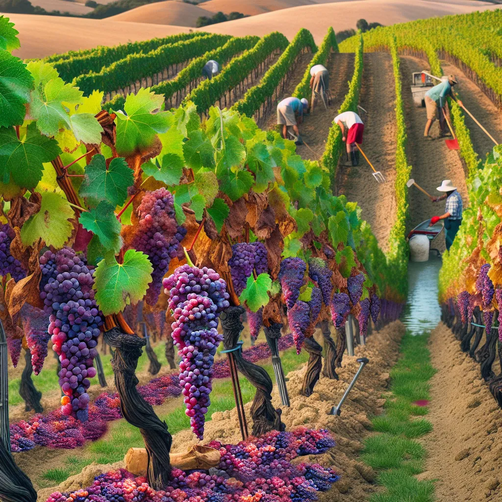 Climate change impacts on vineyards