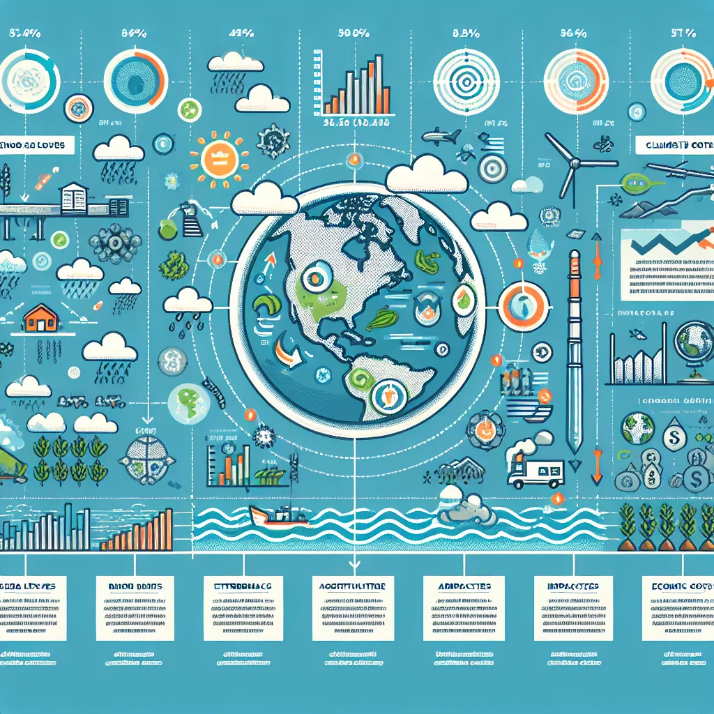 Climate change impact on global economy