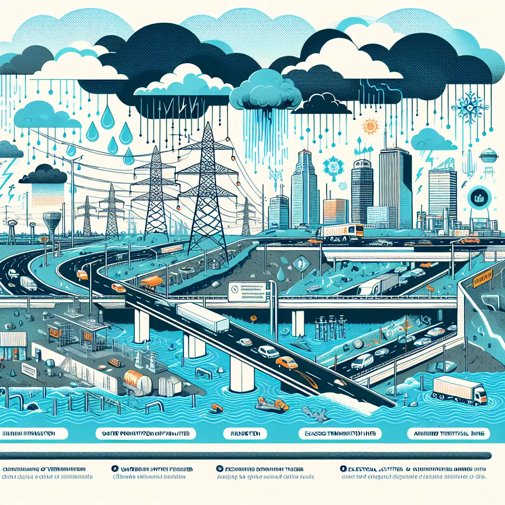 Climate change impact on infrastructure