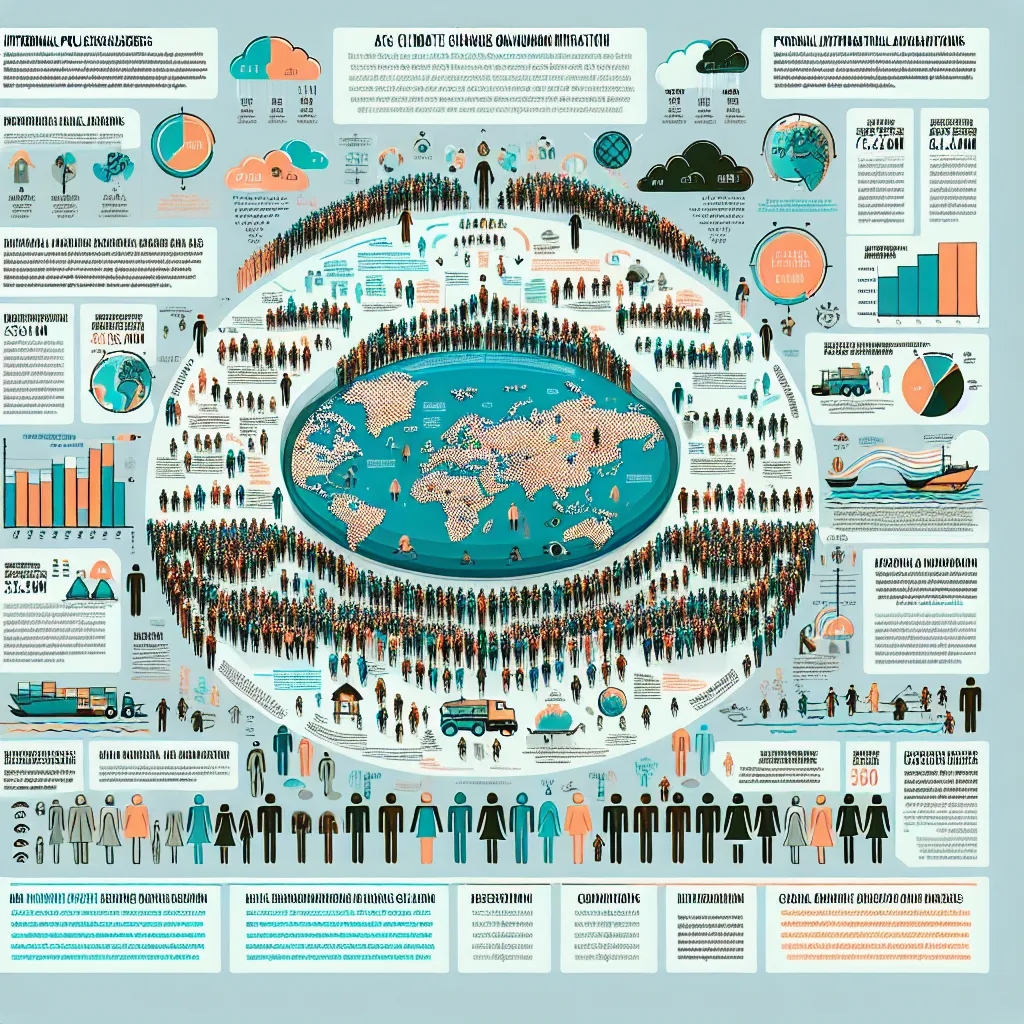 Climate Refugee Crisis Infographic