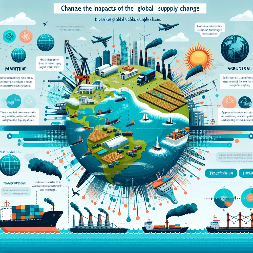 Climate change affecting global supply chains