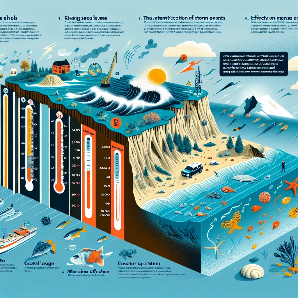 Coastal climate change effects