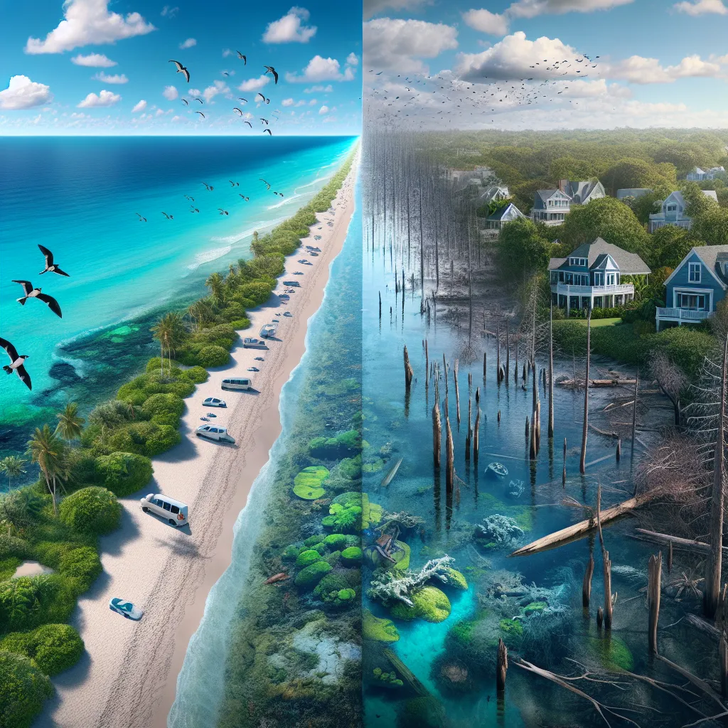 Climate change impacts on coastal areas