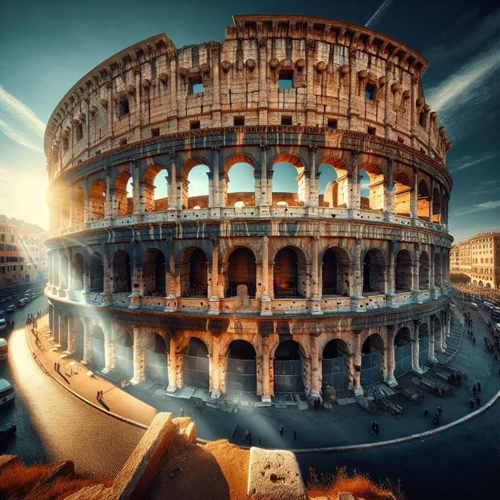 Colosseum in Rome, Italy