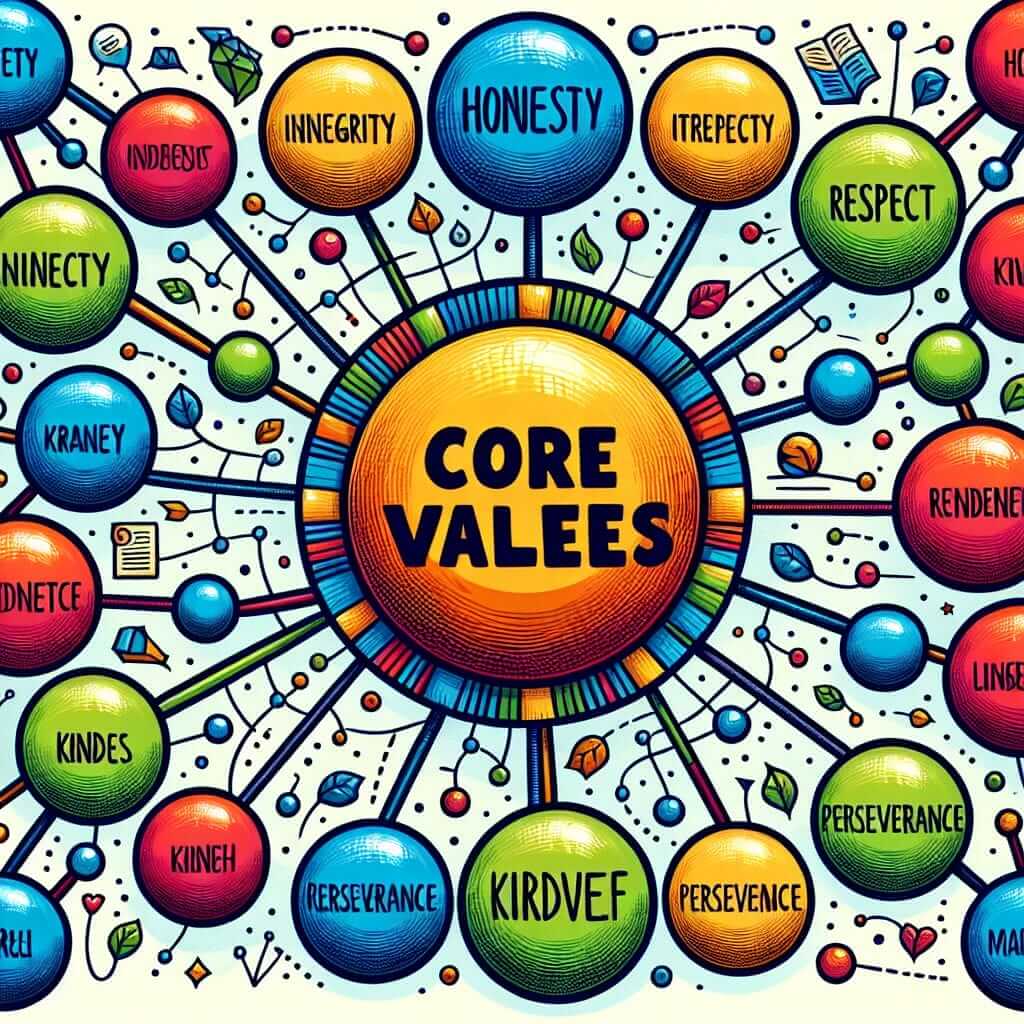 Core Values Mind Map