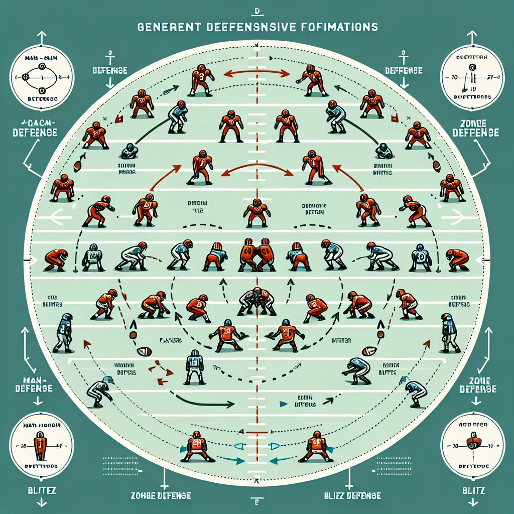 Defensive Formation Diagram