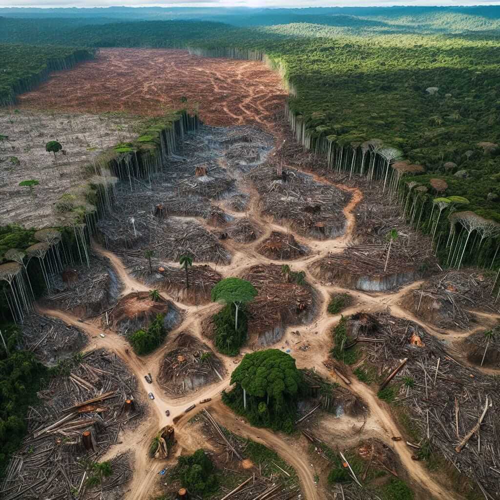 Deforestation in the Amazon Rainforest