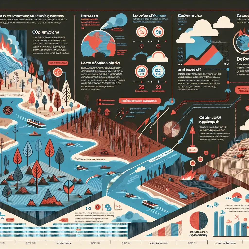 Deforestation impact on climate