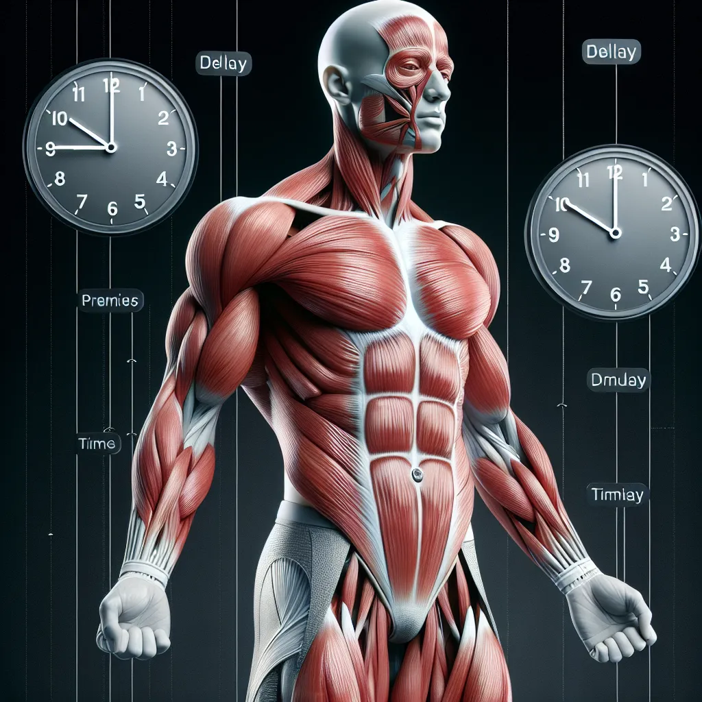 Delayed Onset Muscle Soreness Illustration