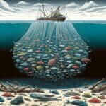 Depleted Ocean Due to Overfishing