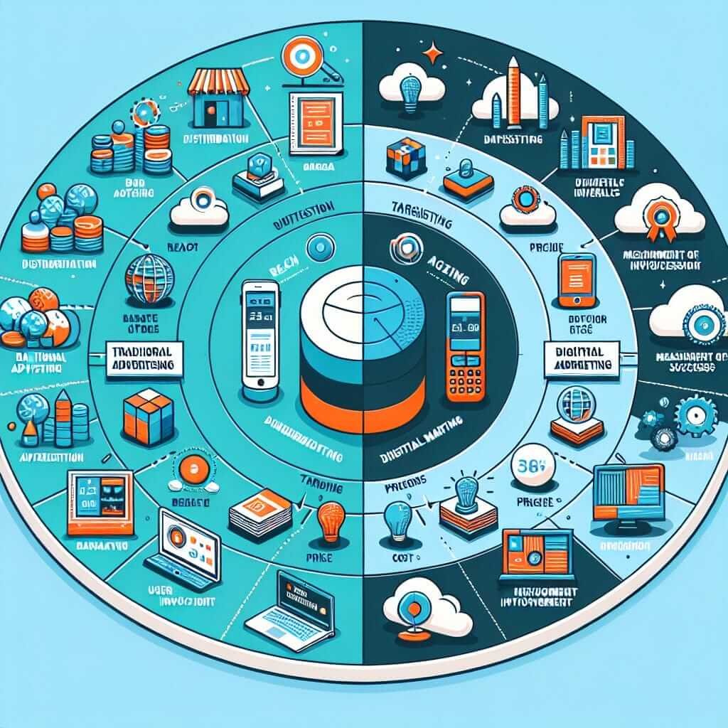 digital marketing vs traditional advertising