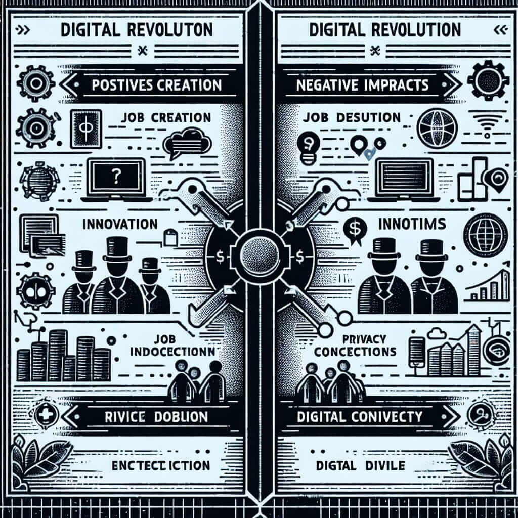 Economic impacts of digital technology