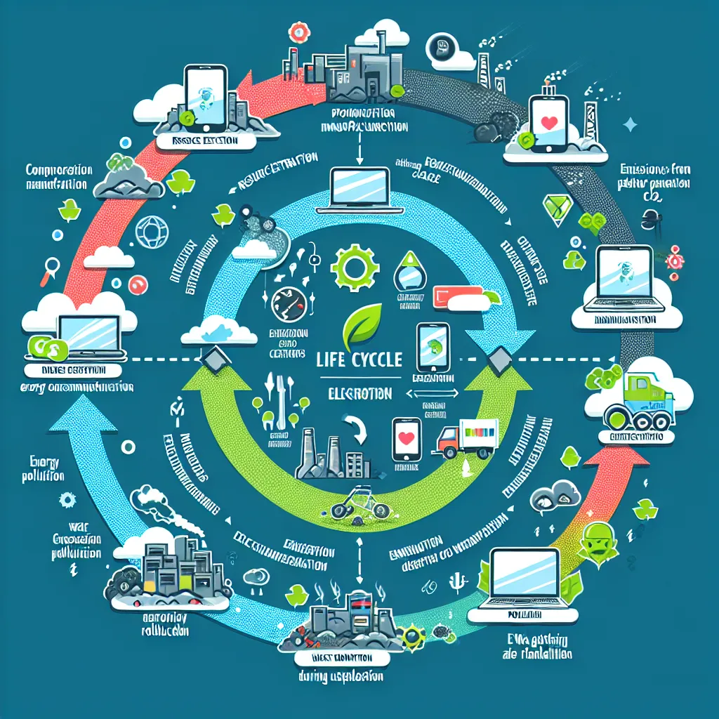 Environmental impact of digital waste