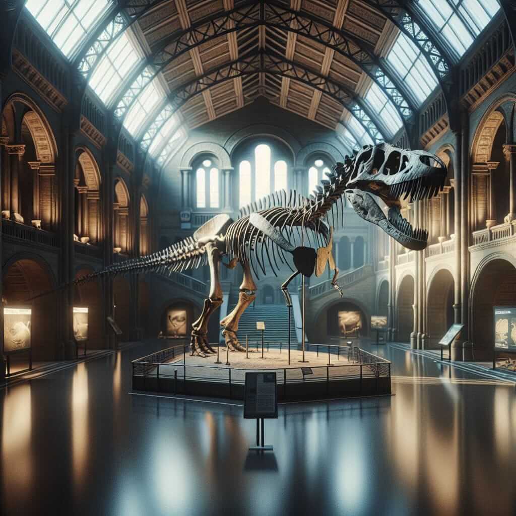 Dinosaur Fossil Skeleton