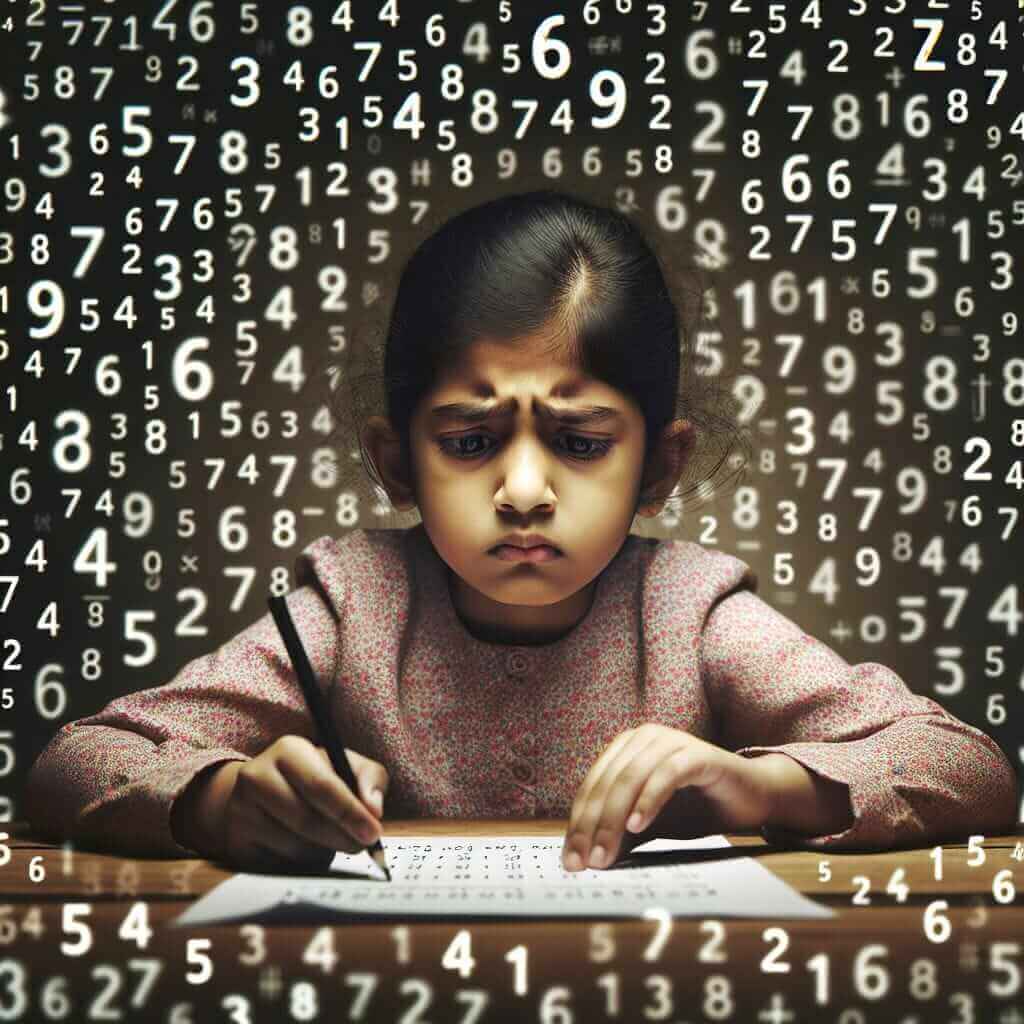 Struggles of a Child with Dyscalculia