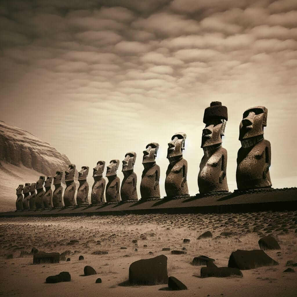 Easter Island Moai Statues