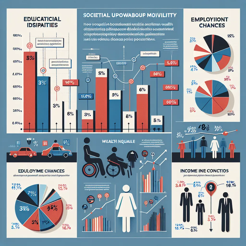 Economic inequality impact on social mobility