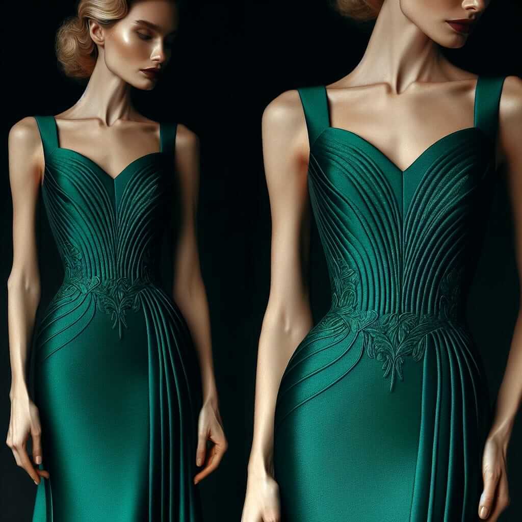 Emerald Green Dress