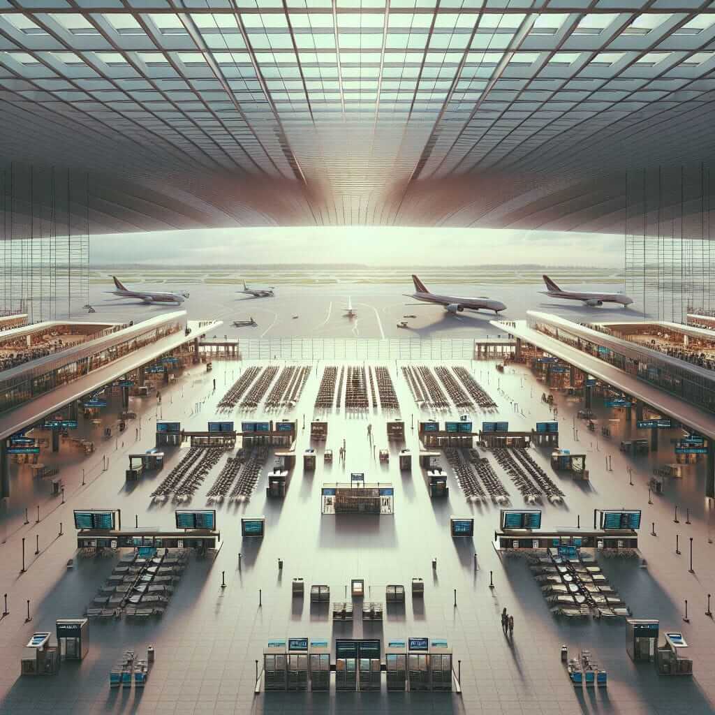 empty airport