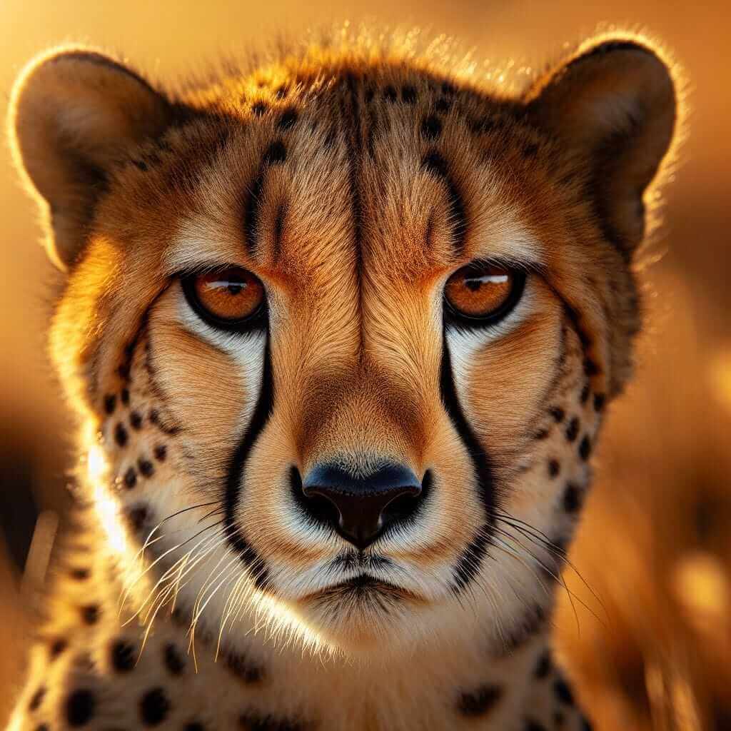 Endangered Cheetah in the Wild