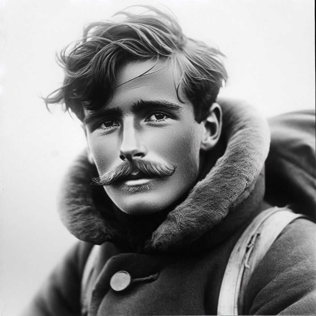 Ernest Shackleton during the Discovery Expedition