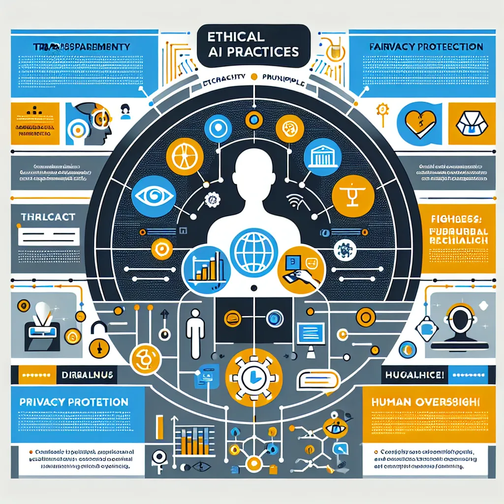 Ethical AI Practices Diagram