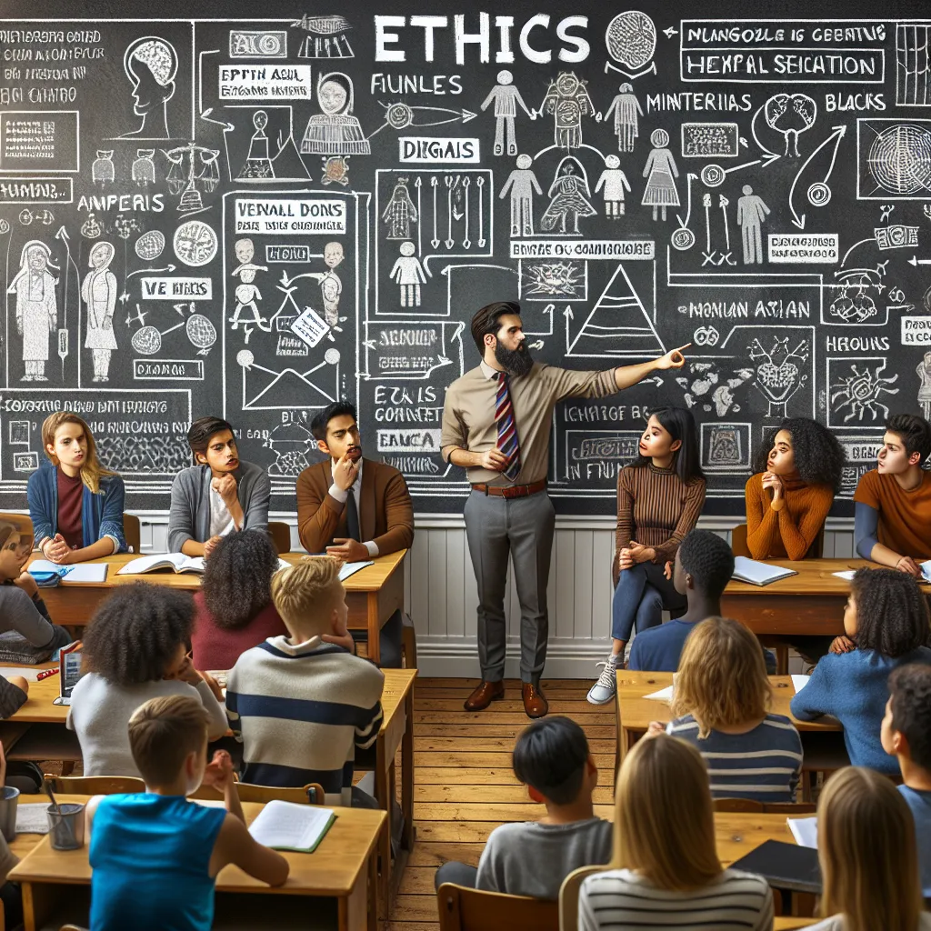 Ethical Education Concept